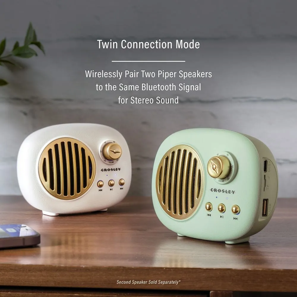 Crosley Piper bluetooth högtalare mint