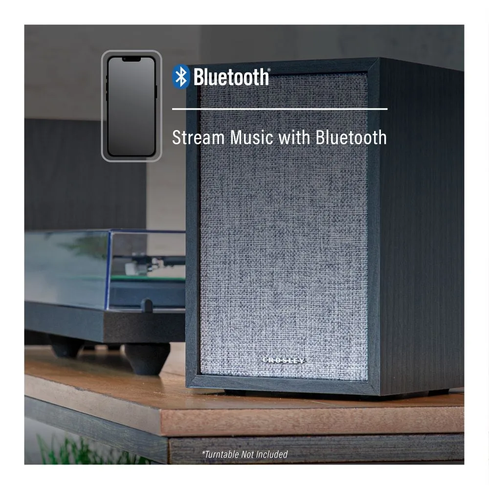 Crosley S200 aktiva högtalare Bluetooth svart