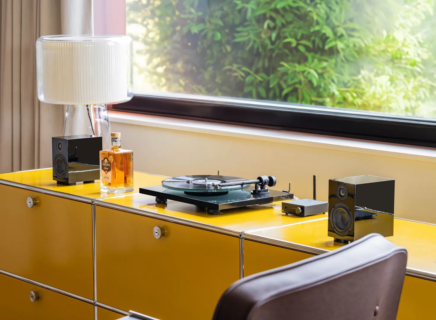 Pro-Ject T1 EVO Phono skivspelare OM10 RIAA remdrift