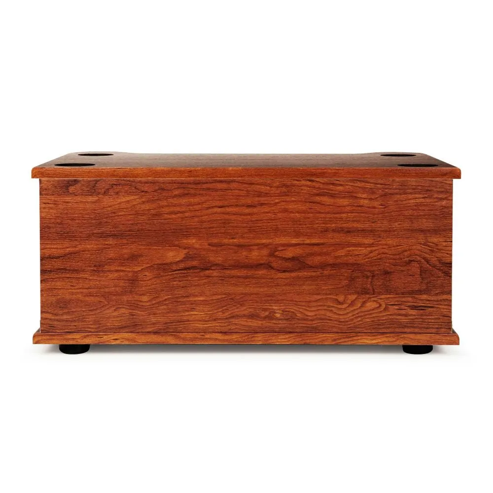 Crosley jukeboxstativ valnöt full-size trä