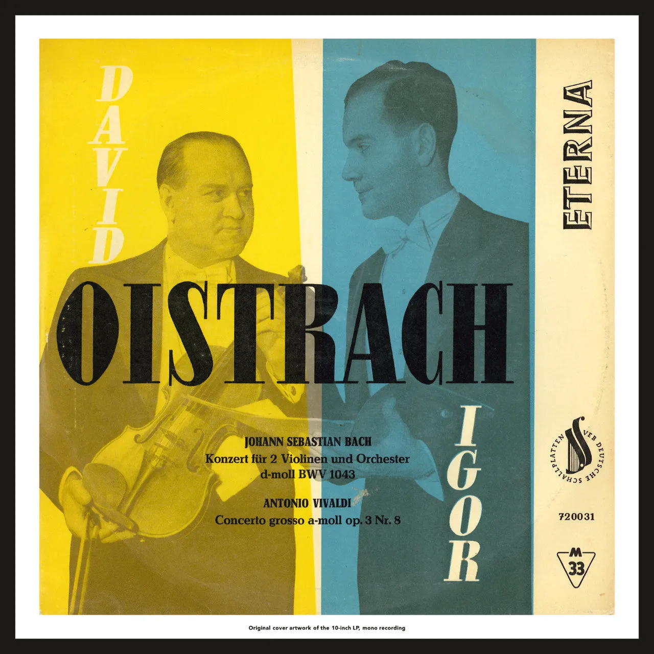 Revox Oistrakh Bach Vivaldi masterband Standard Master