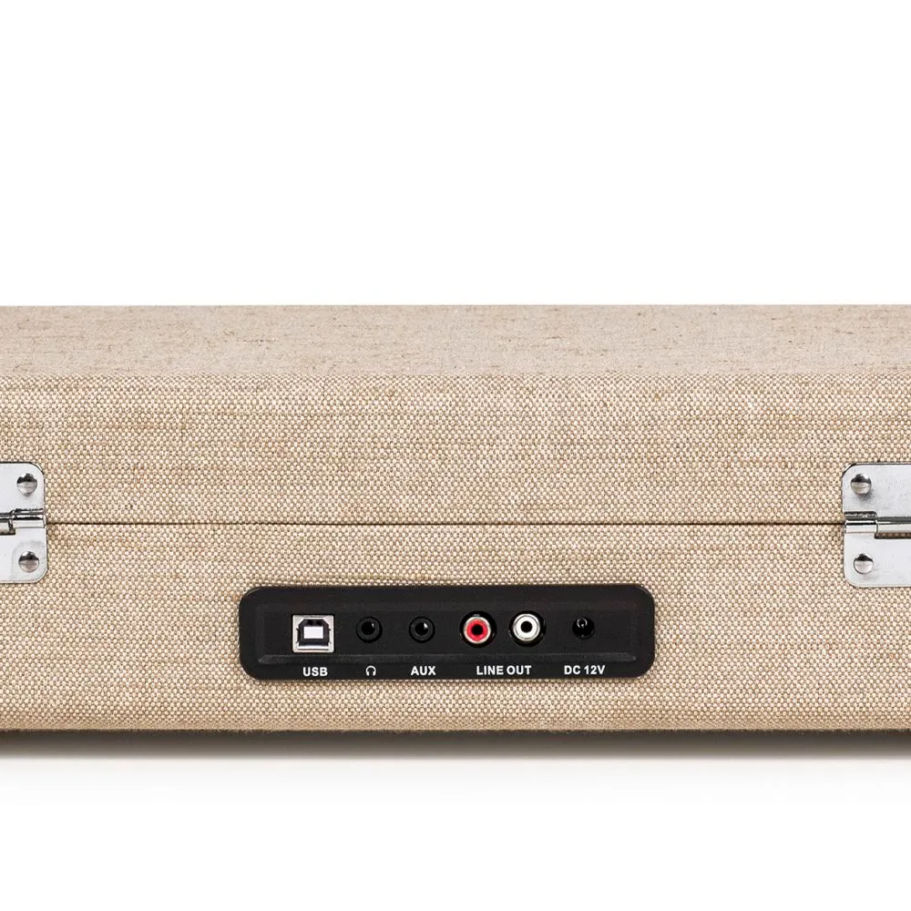 Crosley Nomad reseskivspelare brun 3 varvtal