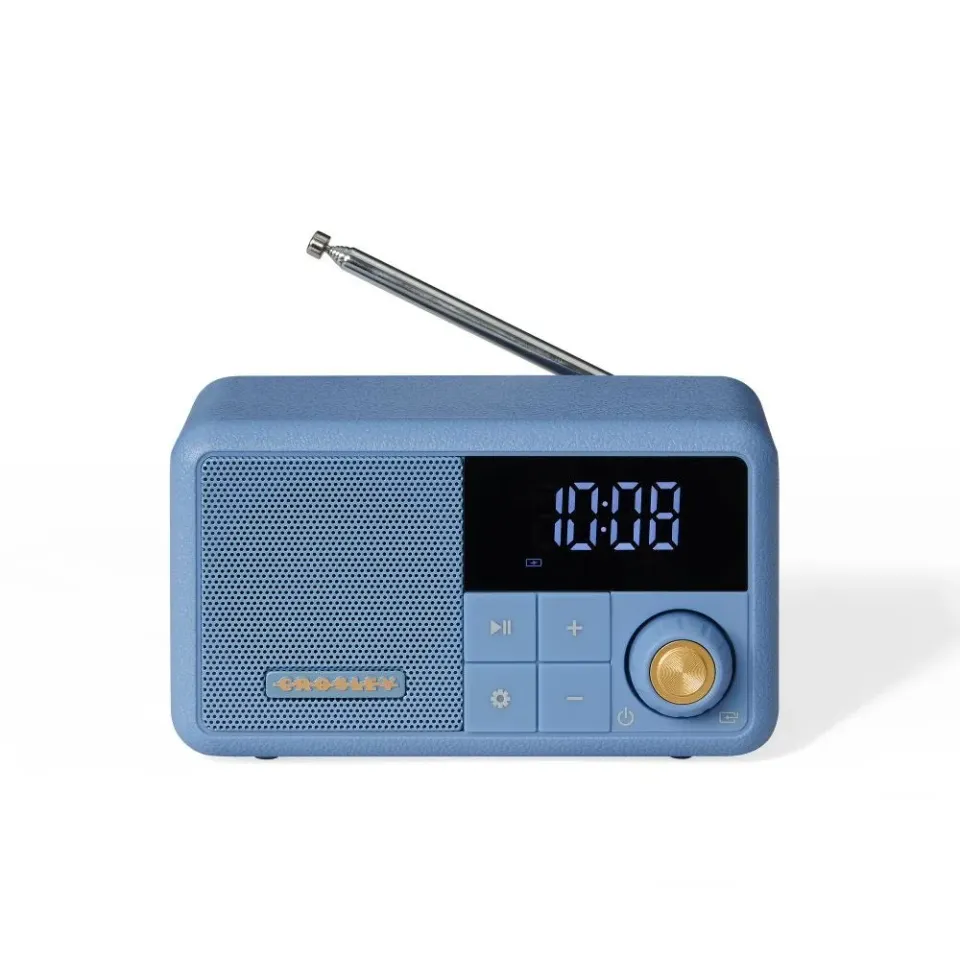 Crosley Cooper radio Elemental Blue med bluetooth