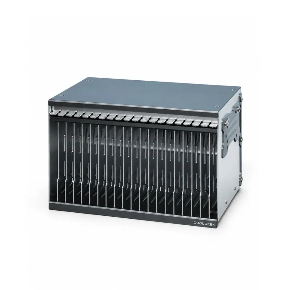 CoolGeek CD Archive Case cd-förvaring 20 skivor aluminium