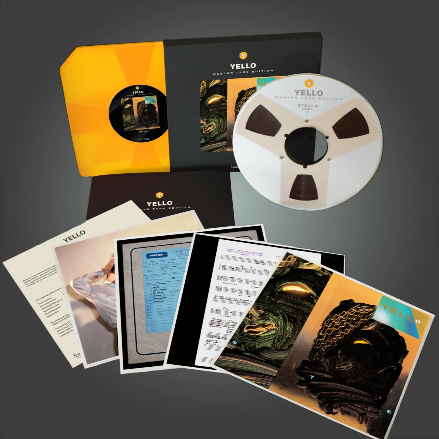 Revox Stella Yello masterband Standard Master pop