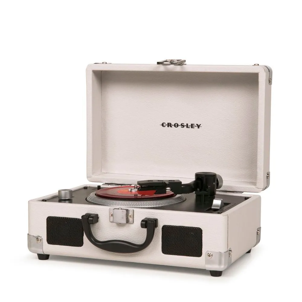 Crosley Mini Cruiser miniskivspelare white sand 3-tum