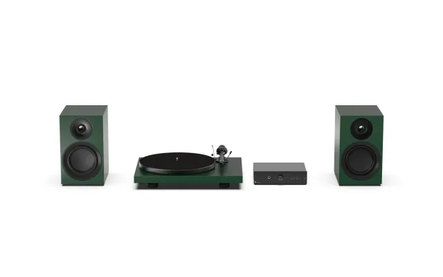 Pro-Ject Colourful Audio System E stereo med skivspelare