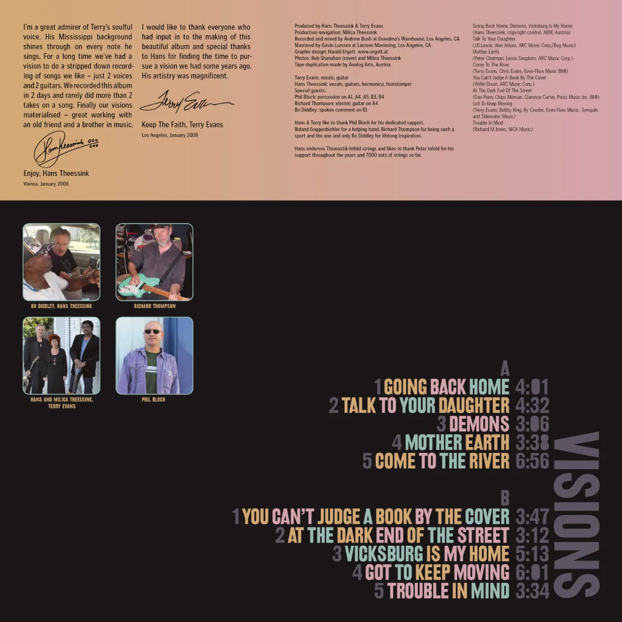 Revox Theessink Evans Visions masterband 1/4 tum