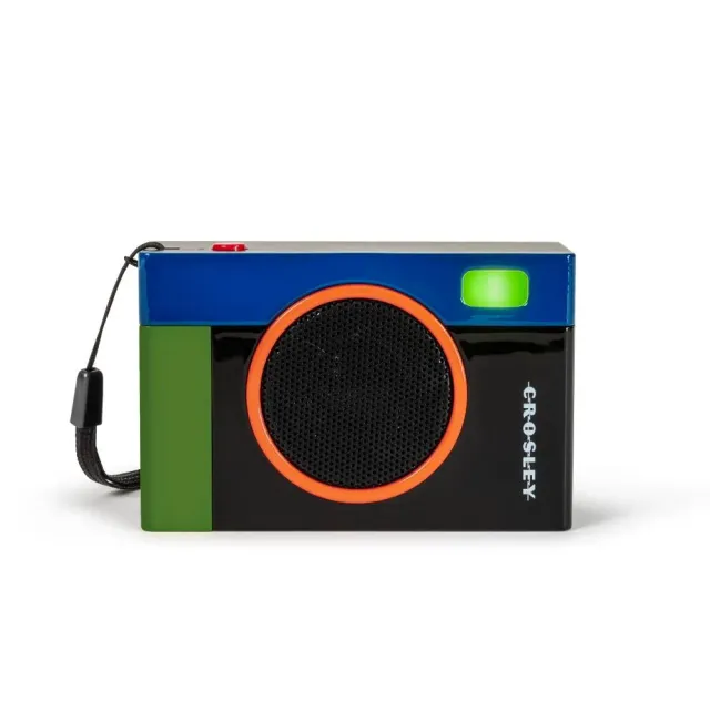 Crosley Flashback bluetooth-högtalare svart portabel