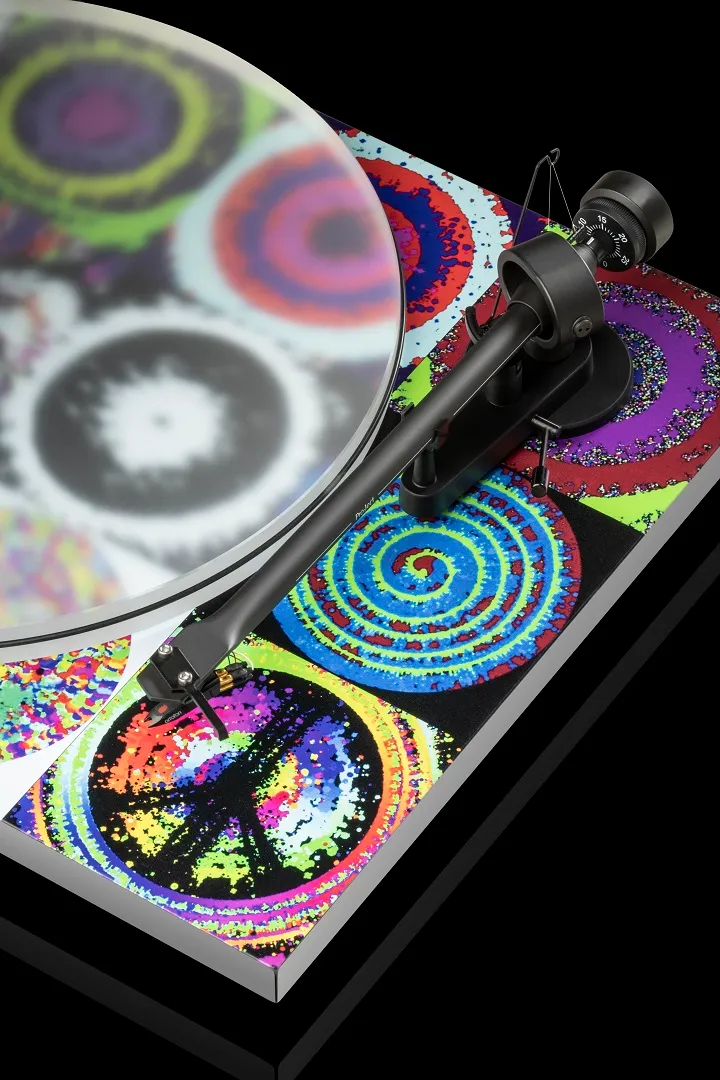 Pro-Ject Ringo Starr Peace & Love skivspelare akryl