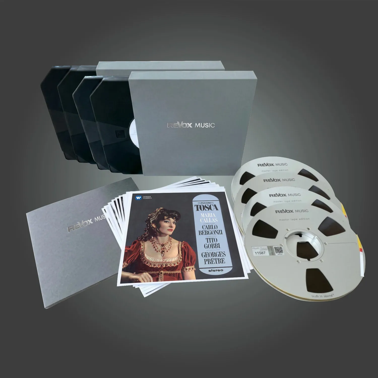 Revox Puccini Tosca Maria Callas masterband opera