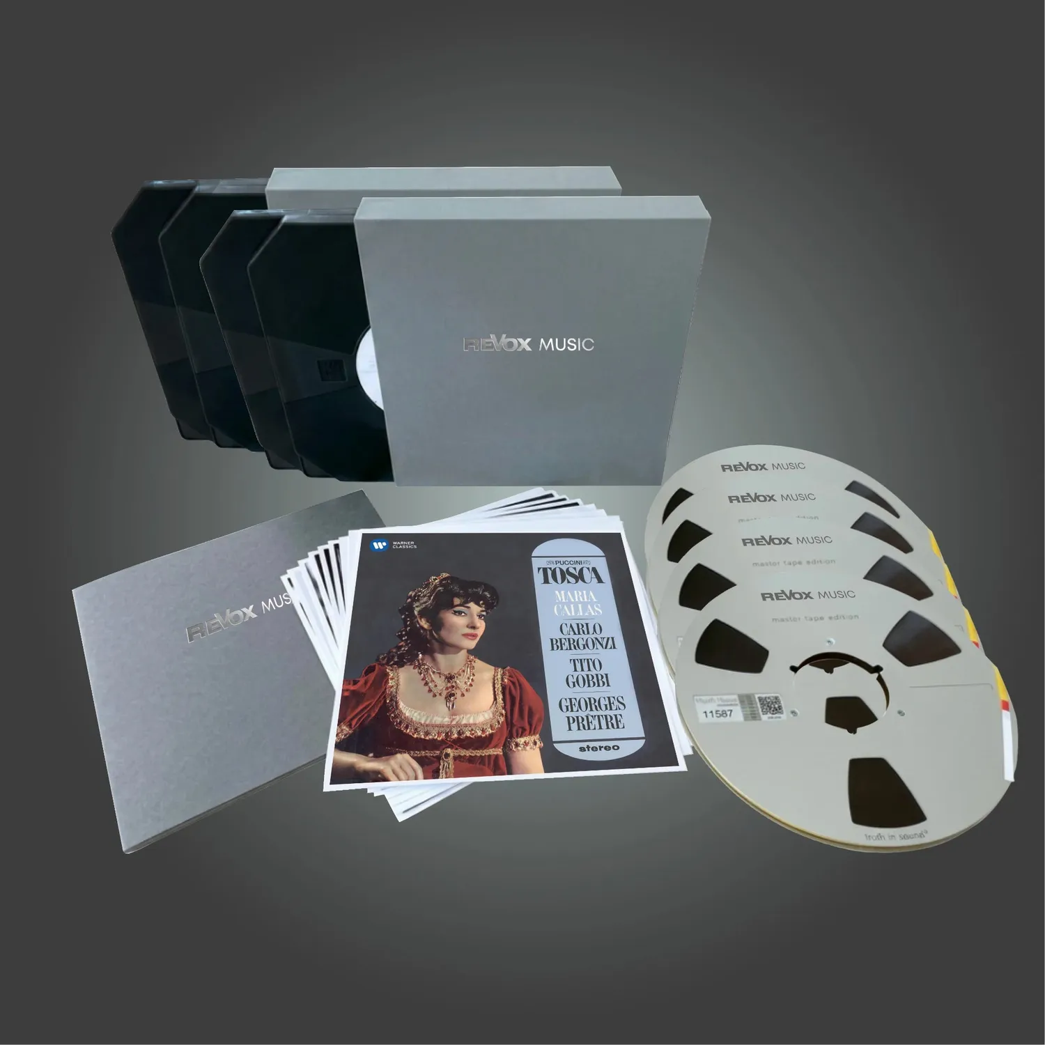 Revox Puccini Tosca Maria Callas masterband opera