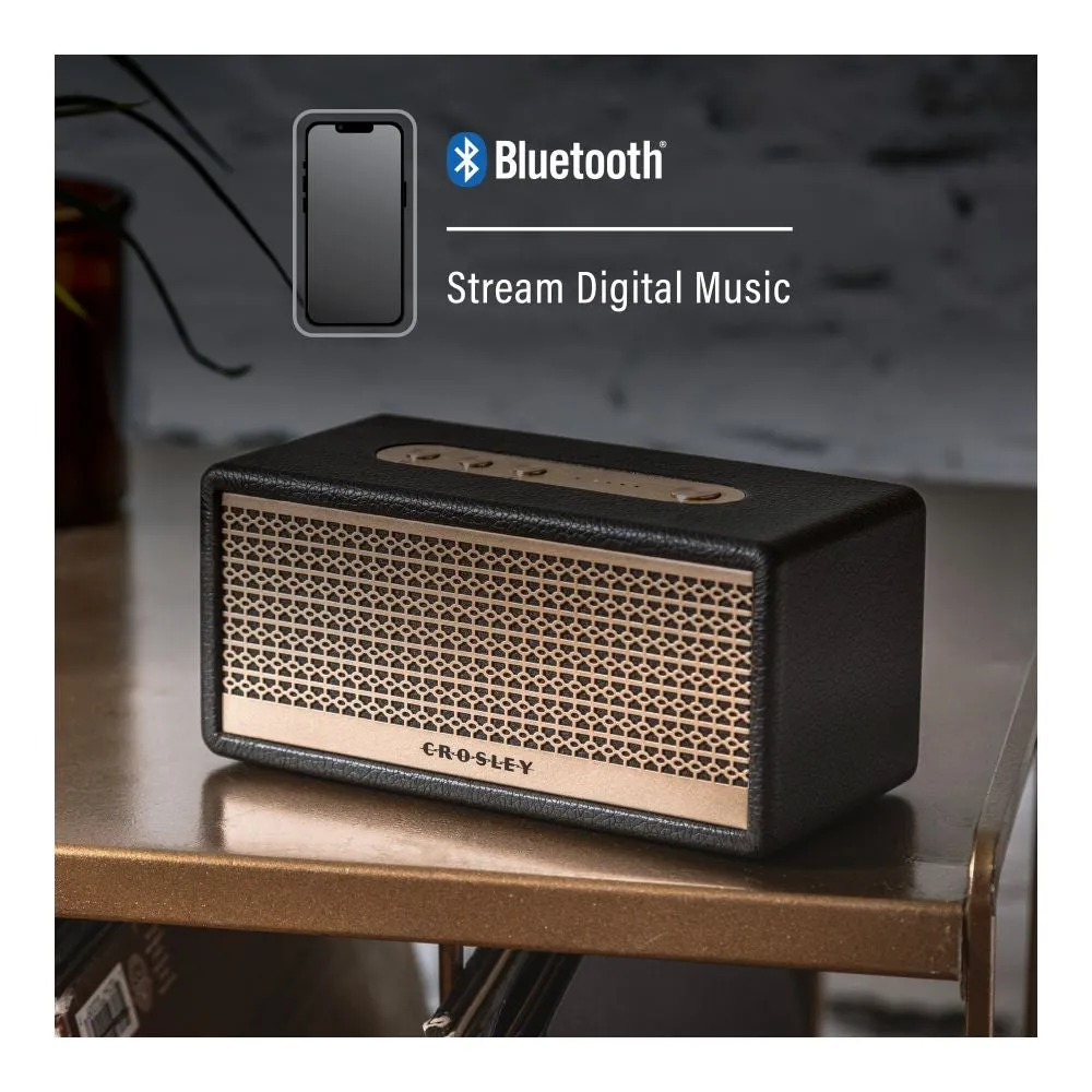 Crosley Montero bluetoothhögtalare svart portabel