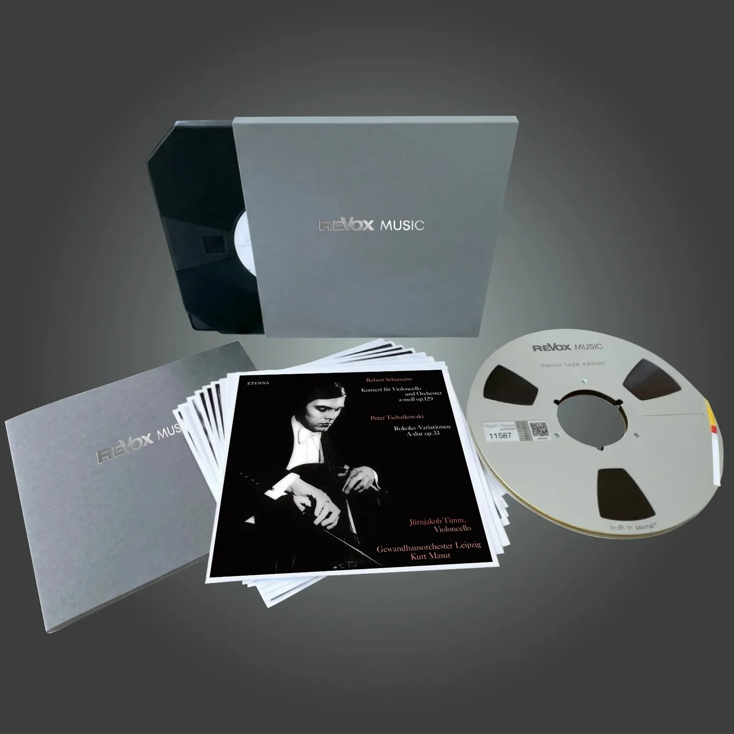 Revox Masur Schumann Tchaikovsky masterband Studio Master