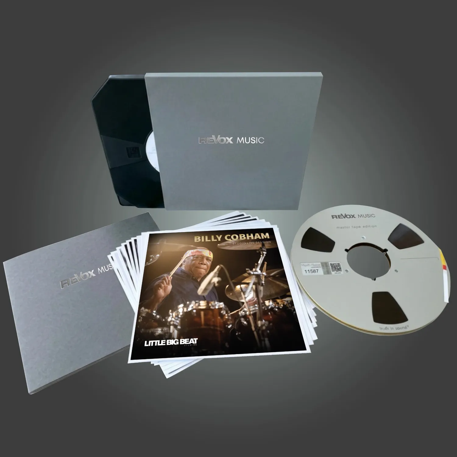 Revox Billy Cobham rullband Studio Live Session