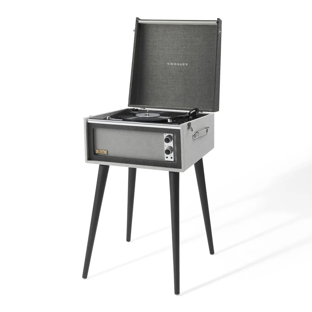Crosley Dansette Bermuda skivspelare svart ben