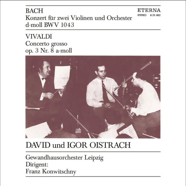 Revox Oistrakh Bach Vivaldi masterband Standard Master