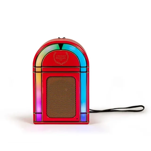 Crosley Miller High Life Jukebox bluetooth-högtalare röd