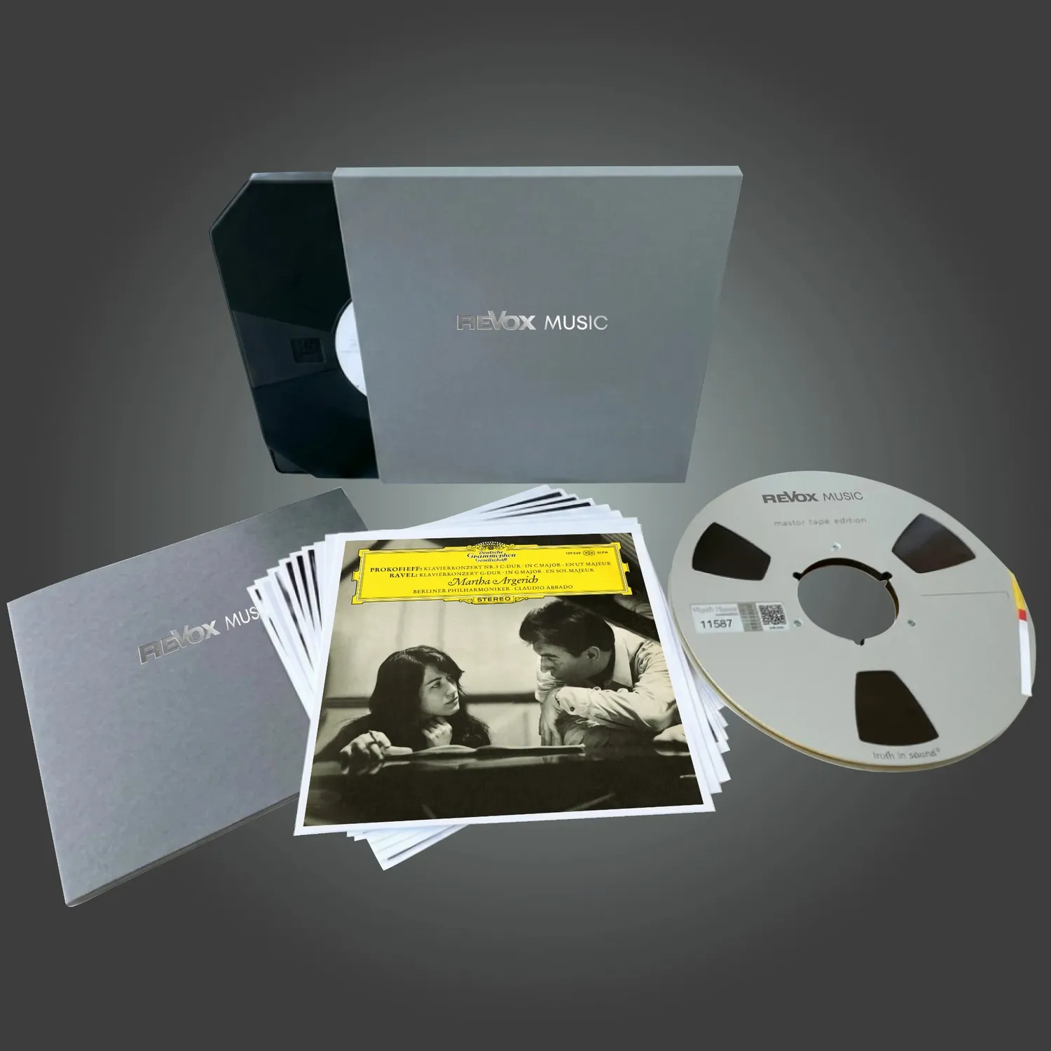 Revox Argerich Prokofiev Ravel masterband