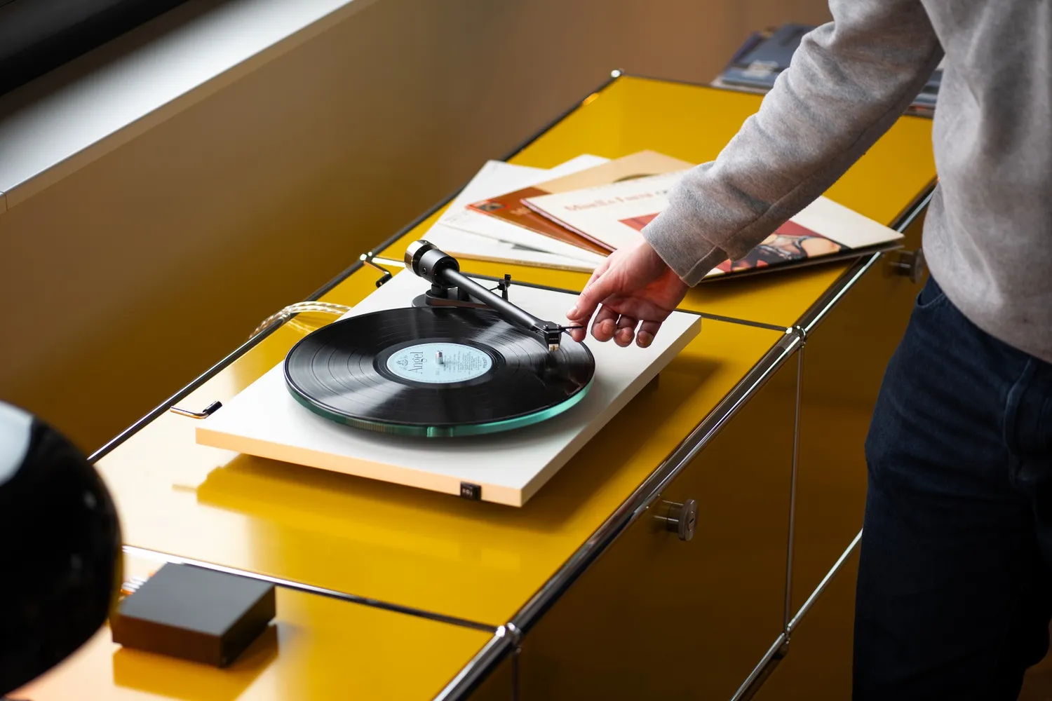 Pro-Ject T2 skivspelare remdrift 33/45 varv