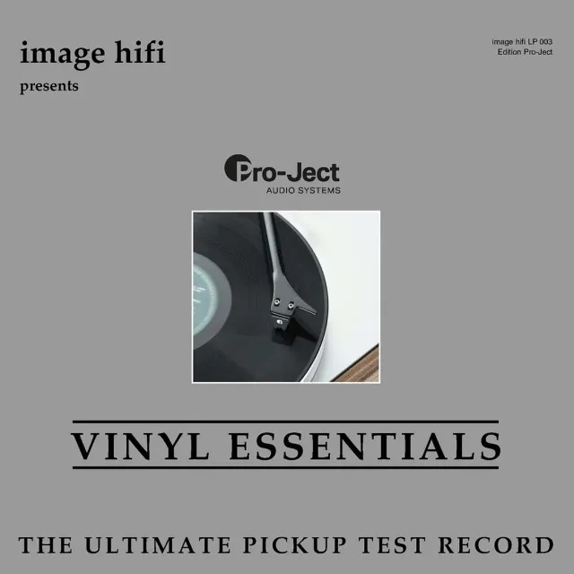 Pro-Ject Vinyl Essentials testskiva justering