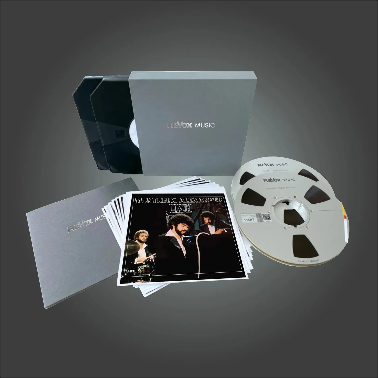 Revox Monty Alexander Trio Live At Montreux masterband 1/4 tum CCIR