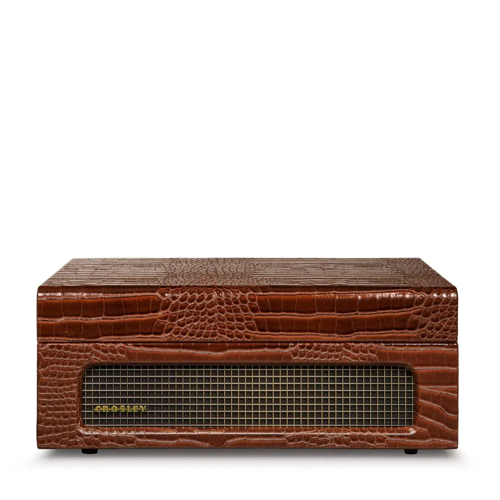 Crosley Voyager portabel skivspelare brun bluetooth