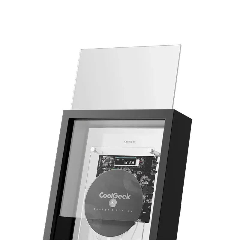 CoolGeek M1 dammkåpa akryl transparent