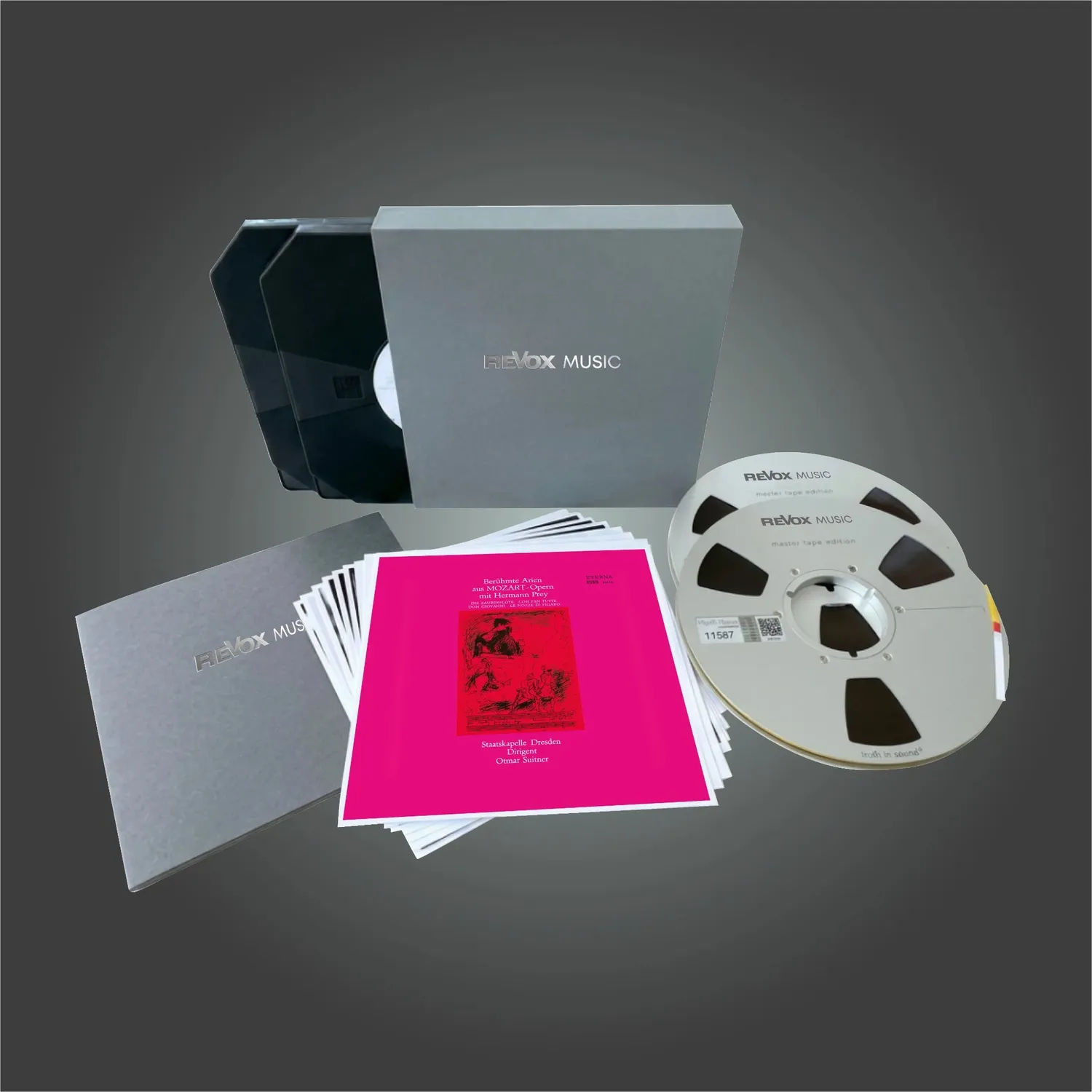 Revox Mozart Arias Hermann Prey masterband Standard Master