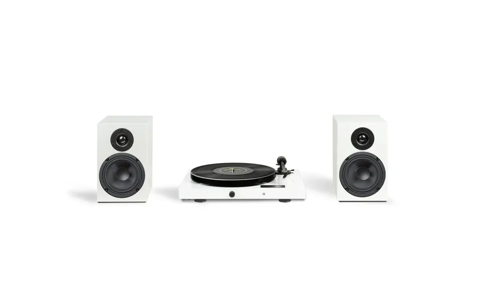 Pro-Ject Juke Box E1 skivspelare stereoset Bluetooth valnöt