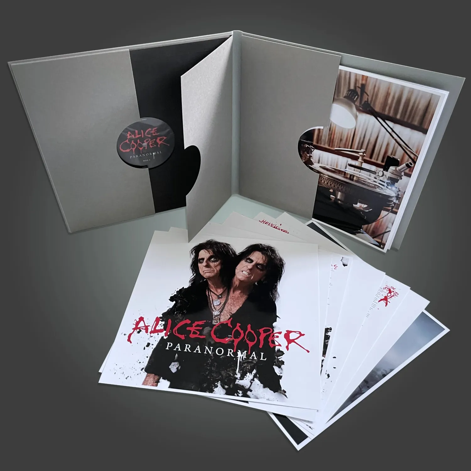 Revox Master Record Alice Cooper Paranormal vinyl masterutgåva