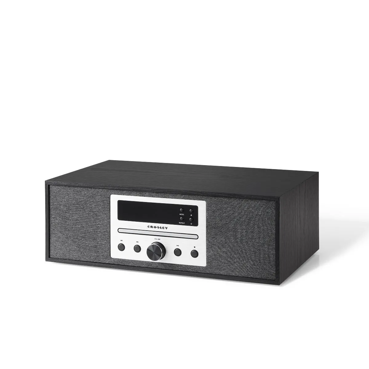 Crosley Finn Radio CD-spelare med högtalare svart Bluetooth