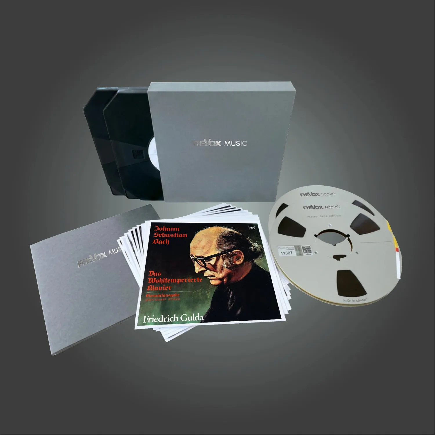 Revox Friedrich Gulda Well-Tempered Clavier masterband Del 1