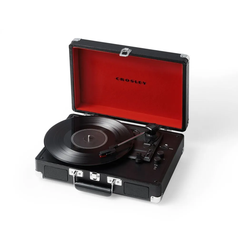 Crosley Cruiser Plus skivspelare svart bluetooth
