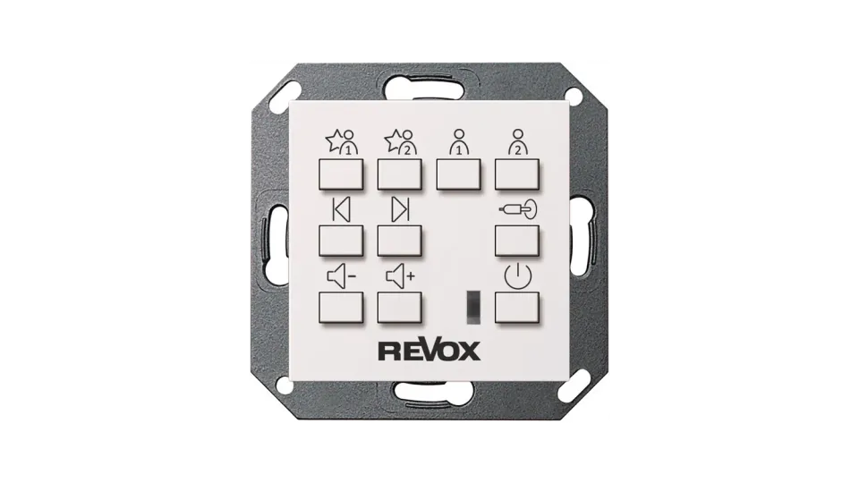 Revox C18 Multiuser väggkontroll vit