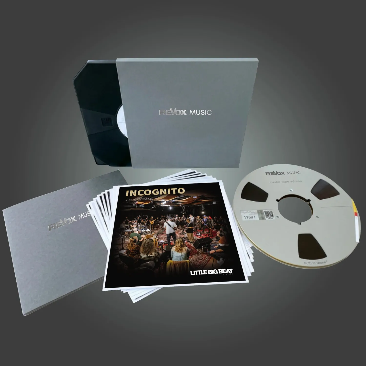Revox Incognito Studio Live Session masterband