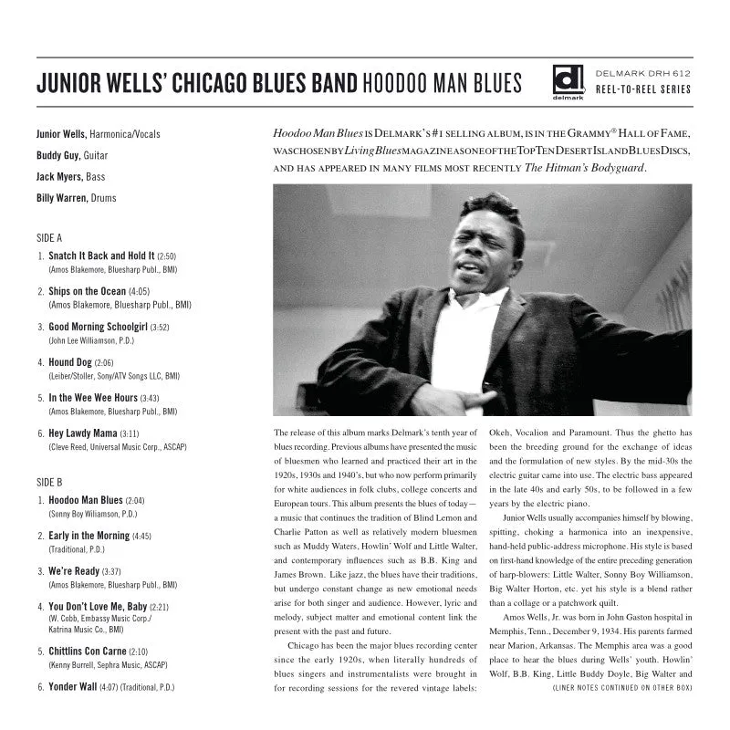 Revox Junior Wells Hoodoo Man Blues masterband Standard