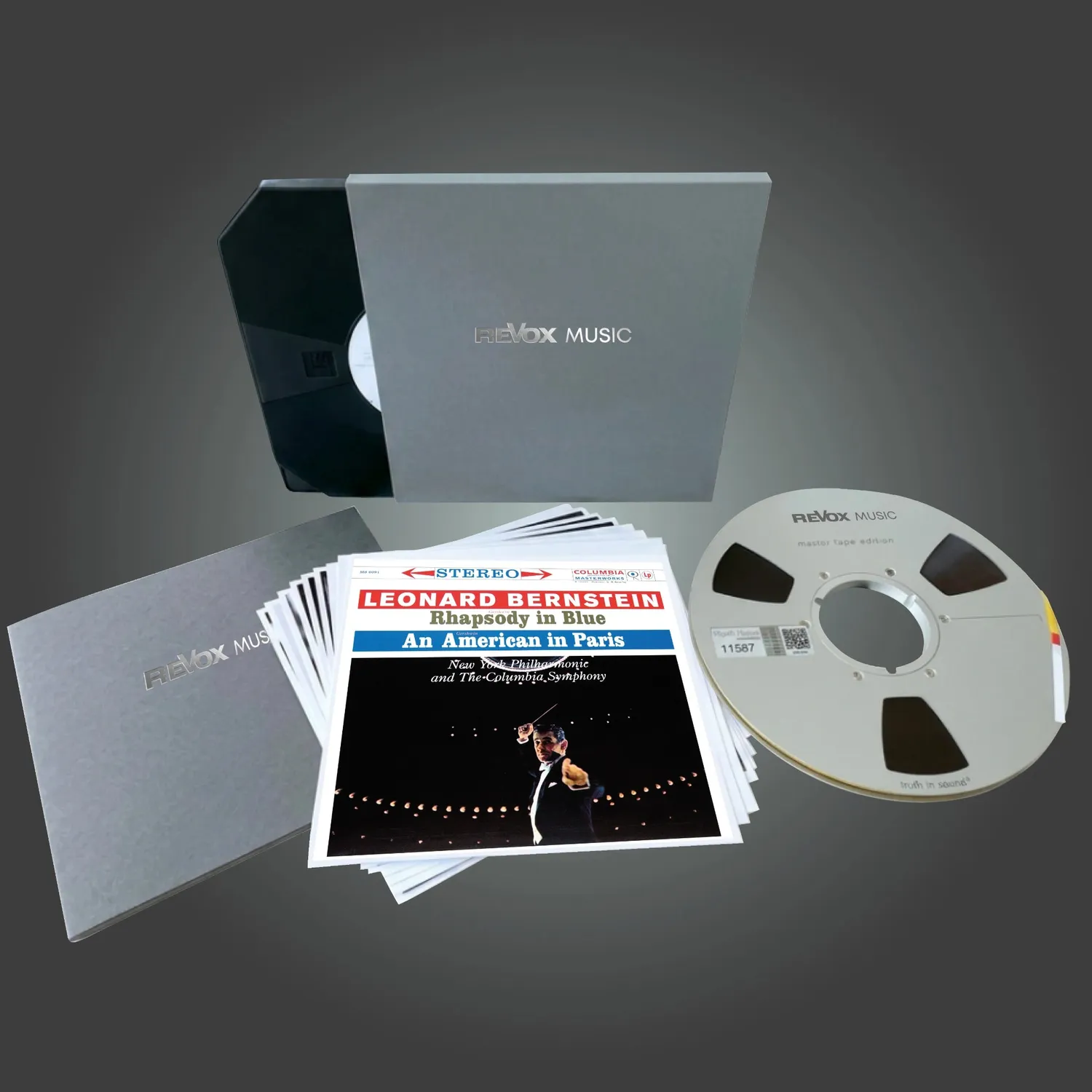 Revox Rhapsody In Blue masterband Standard Master 1/4 tum