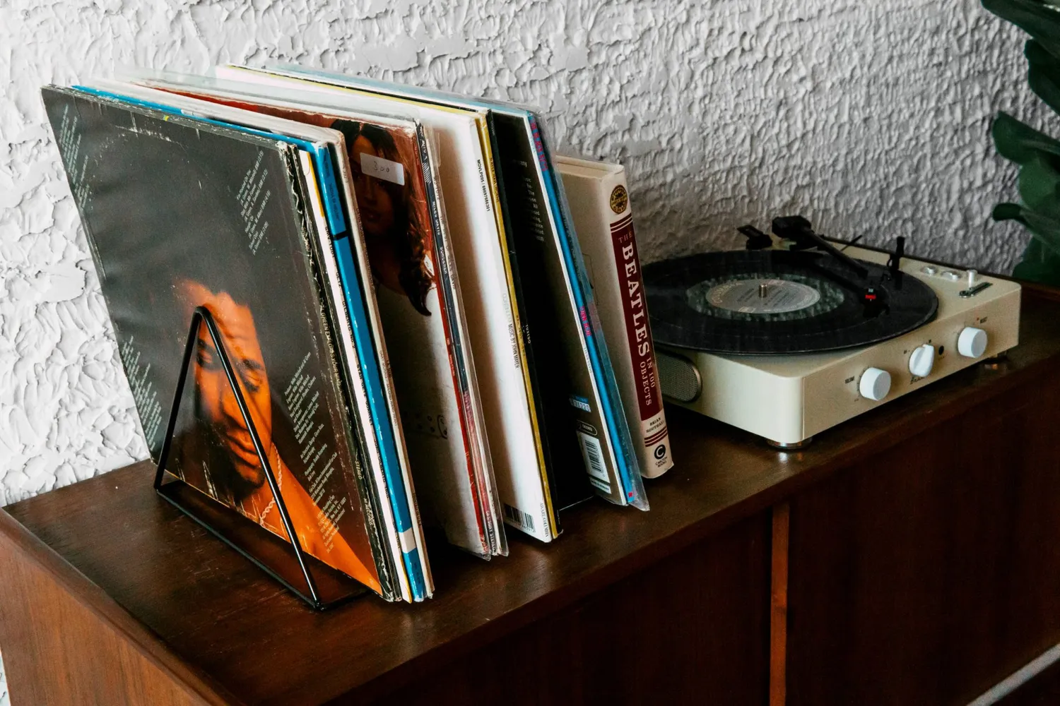 Gadhouse Vinyl Rack skivställ järntråd för 50 LP