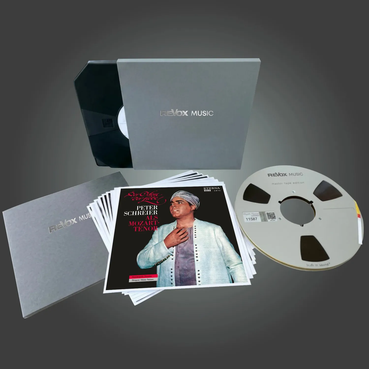 Revox Peter Schreier rullband Mozart Breath of Love