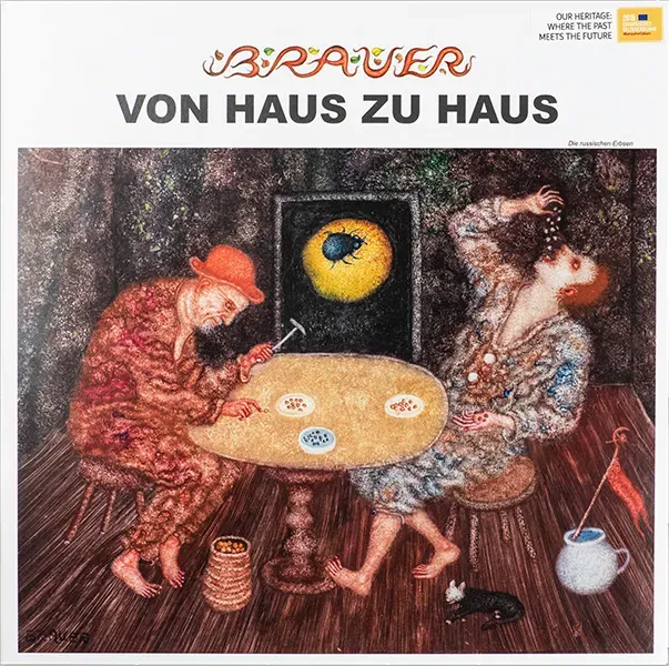 Arik Brauer Von Haus zu Haus vinylskiva LP