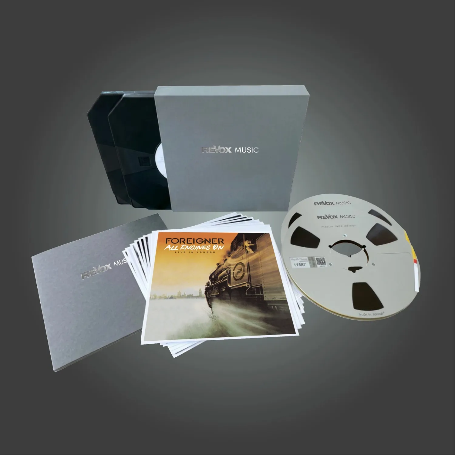 Revox Foreigner All Engines On Live masterband studio