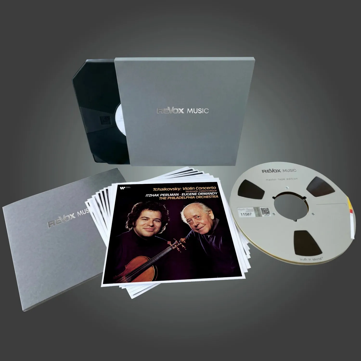 Revox Perlman Tchaikovsky Violin Concerto masterband Limited Edition
