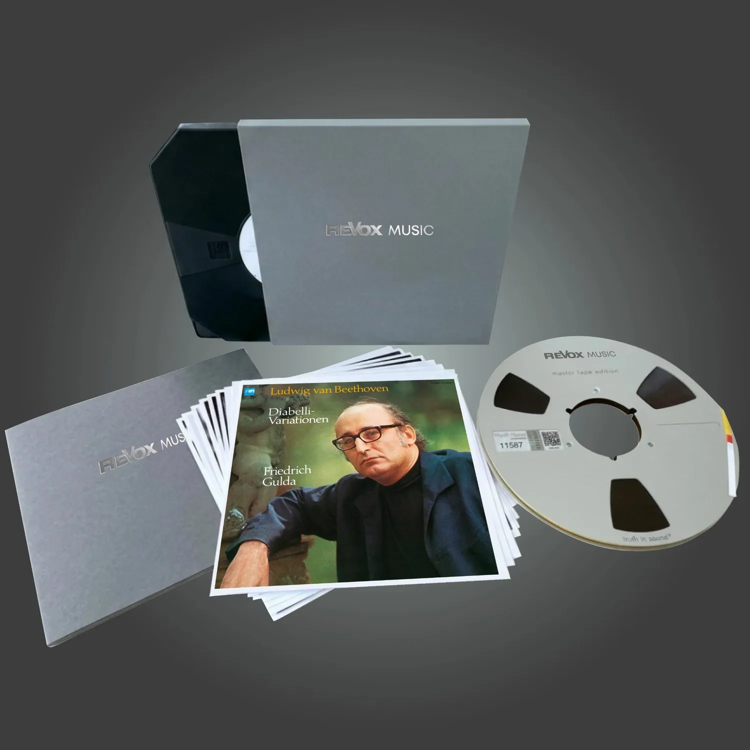 Revox Friedrich Gulda Beethoven Diabelli Variations masterband