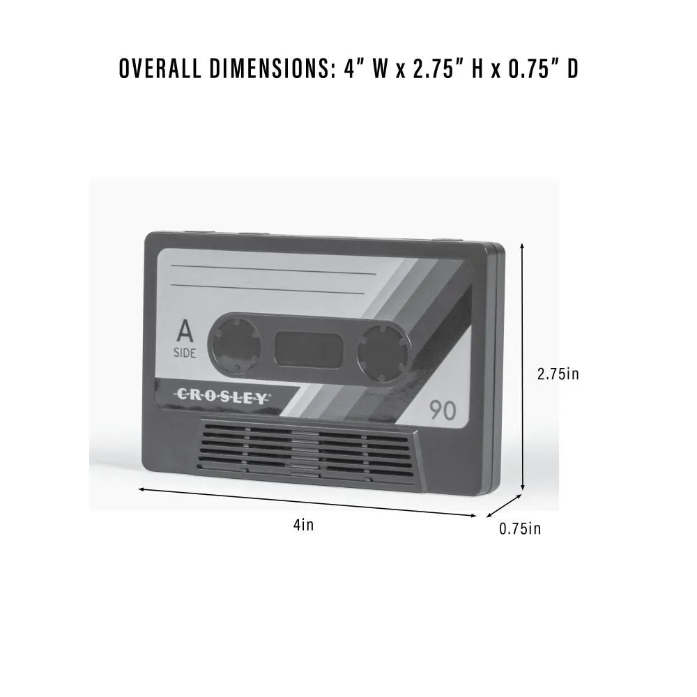 Crosley Cassette högtalare bluetooth svart