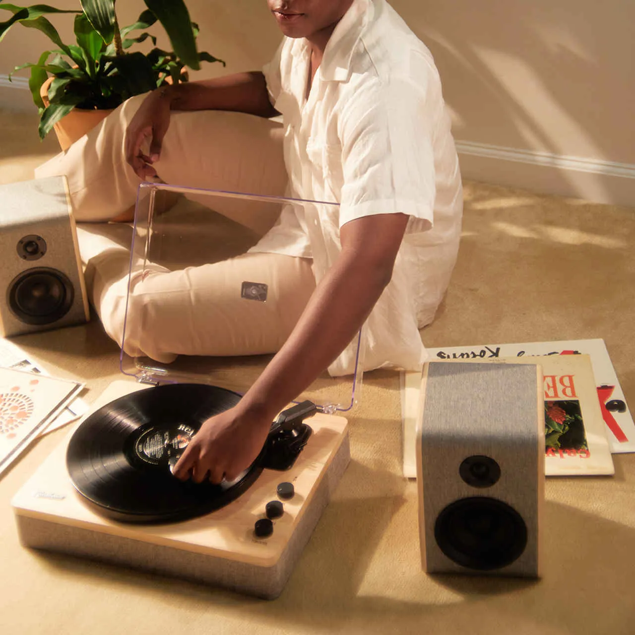 Gadhouse Dean skivspelare stereosystem remdrift