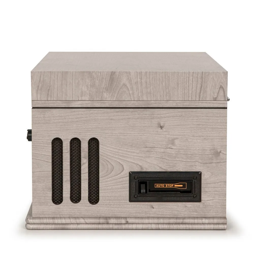Crosley Musician 8-i-1 skivspelare valnöt med cd