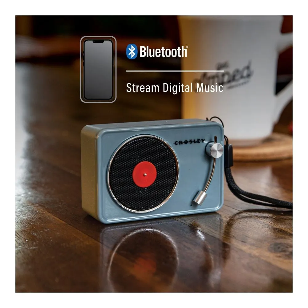 Crosley Mini bluetooth-högtalare tourmalin bärbar