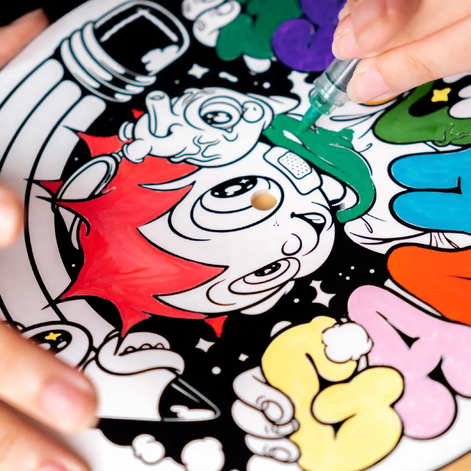 Gadhouse x Muklay Custom Slipmat 12 tum pennor