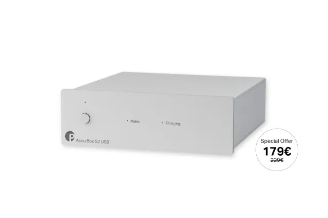 Pro-Ject Accu Box S2 USB batteridriven nätdel
